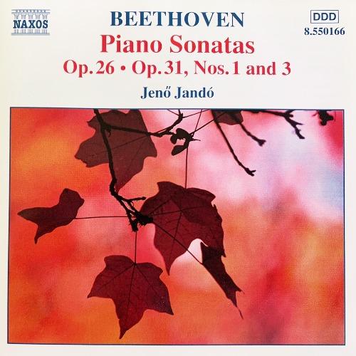 Jeno Jando 베토벤: 피아노 소나타 7집 (Beethoven: Piano Sonatas Op.26, Op.31 Nos.1 & 3)