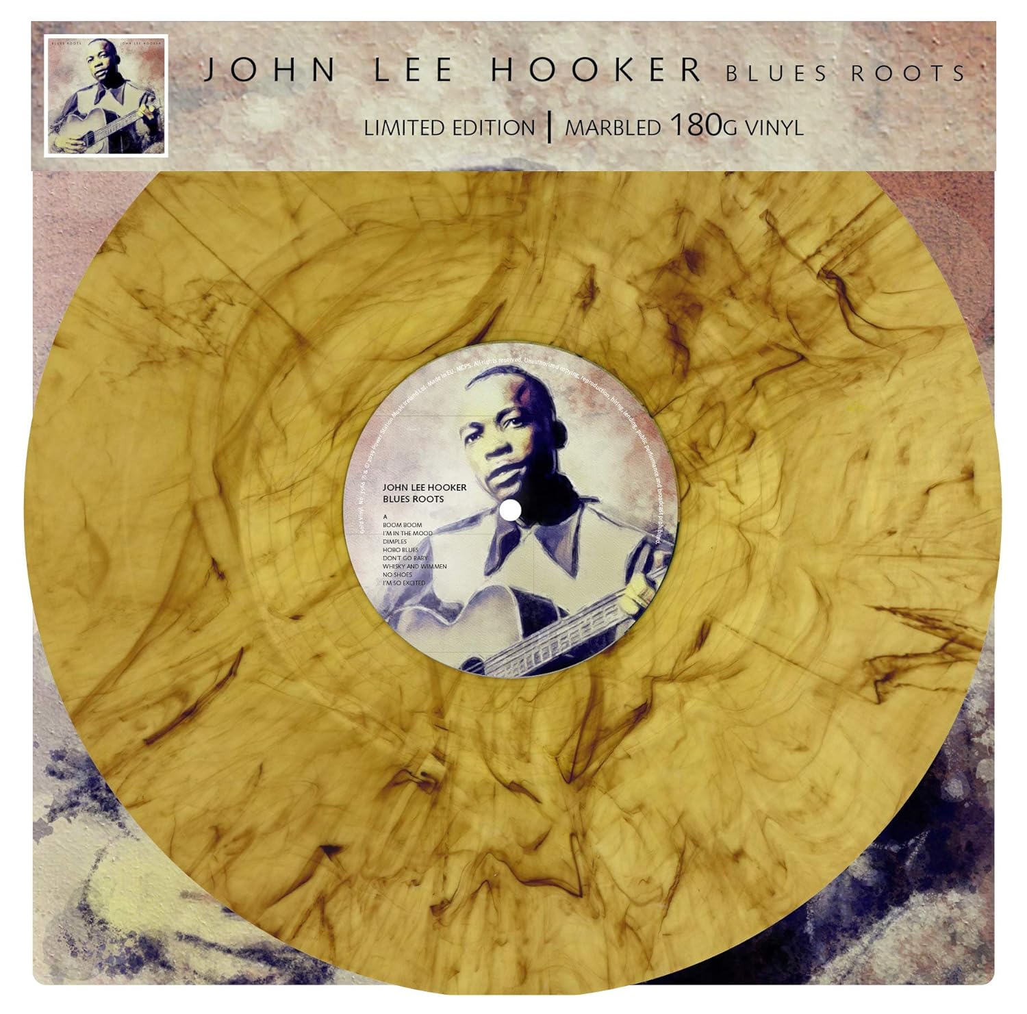 John Lee Hooker (존 리 후커) - Blues Roots [옐로우 마블 컬러 LP]