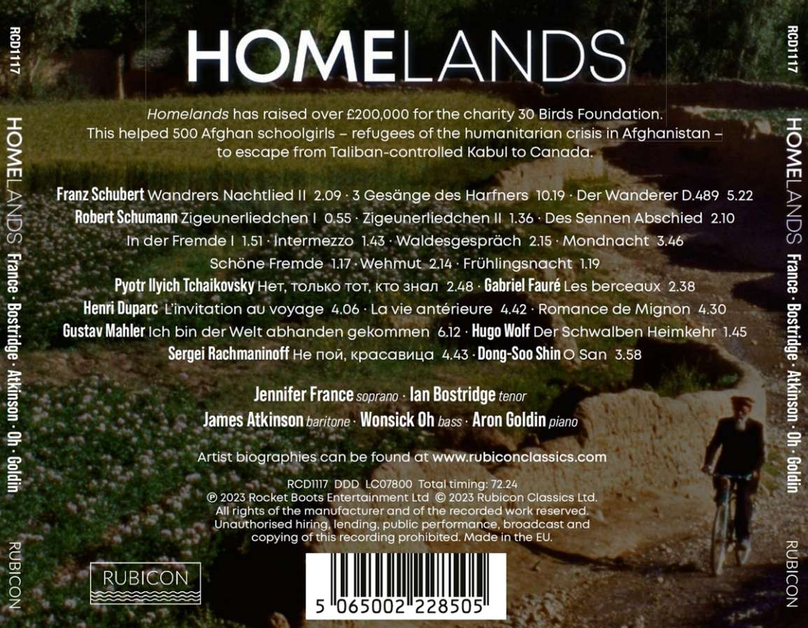 오원식 / Ian Bostridge / Aron Goldin 홈랜즈 - 슈베르트, 슈만 등 가곡집 (Homelands)