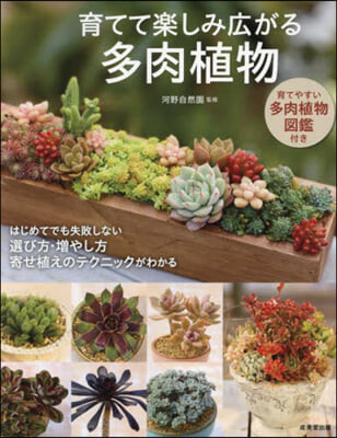 育てて樂しみ廣がる多肉植物