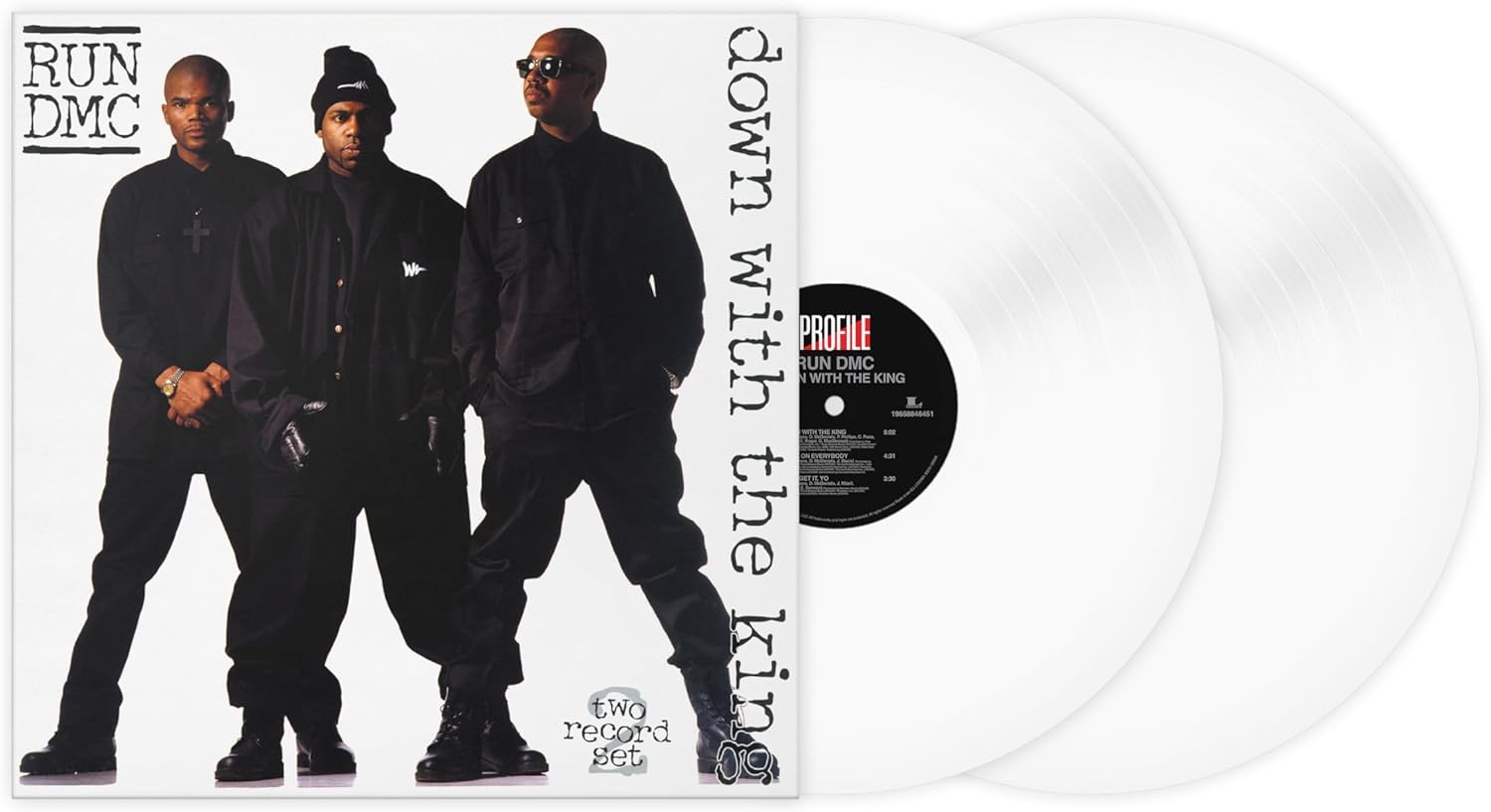 RUN DMC (런 디엠씨) - Down With The King [화이트 컬러 2LP]