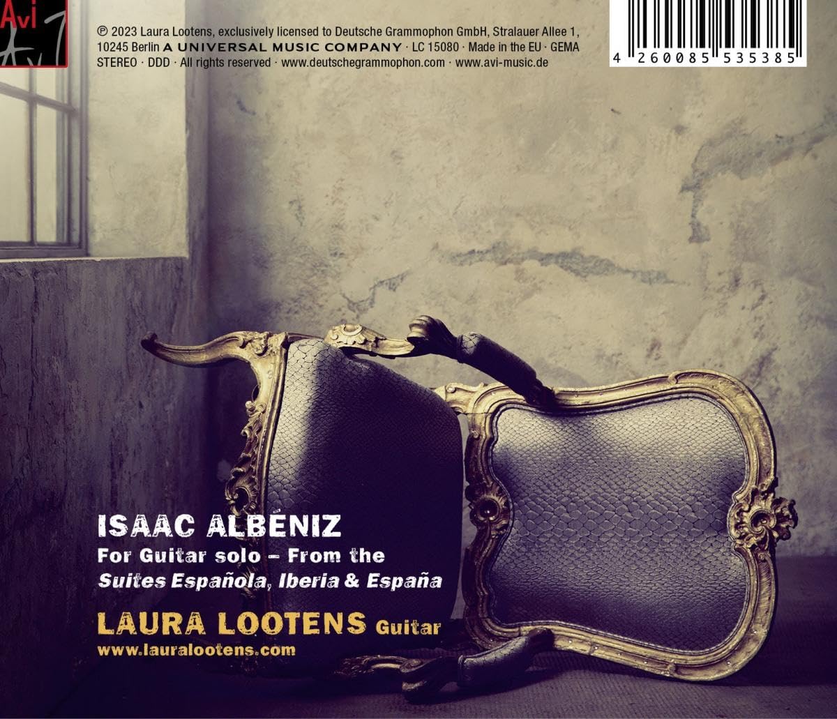 Laura Lootens 알베니스: 기타 작품집 (Albeniz)