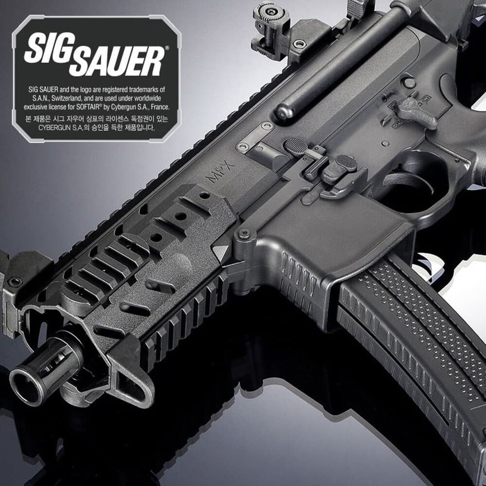 프로 에어소프트건 SIG MPX-K SBR 돌격 소총 라이플