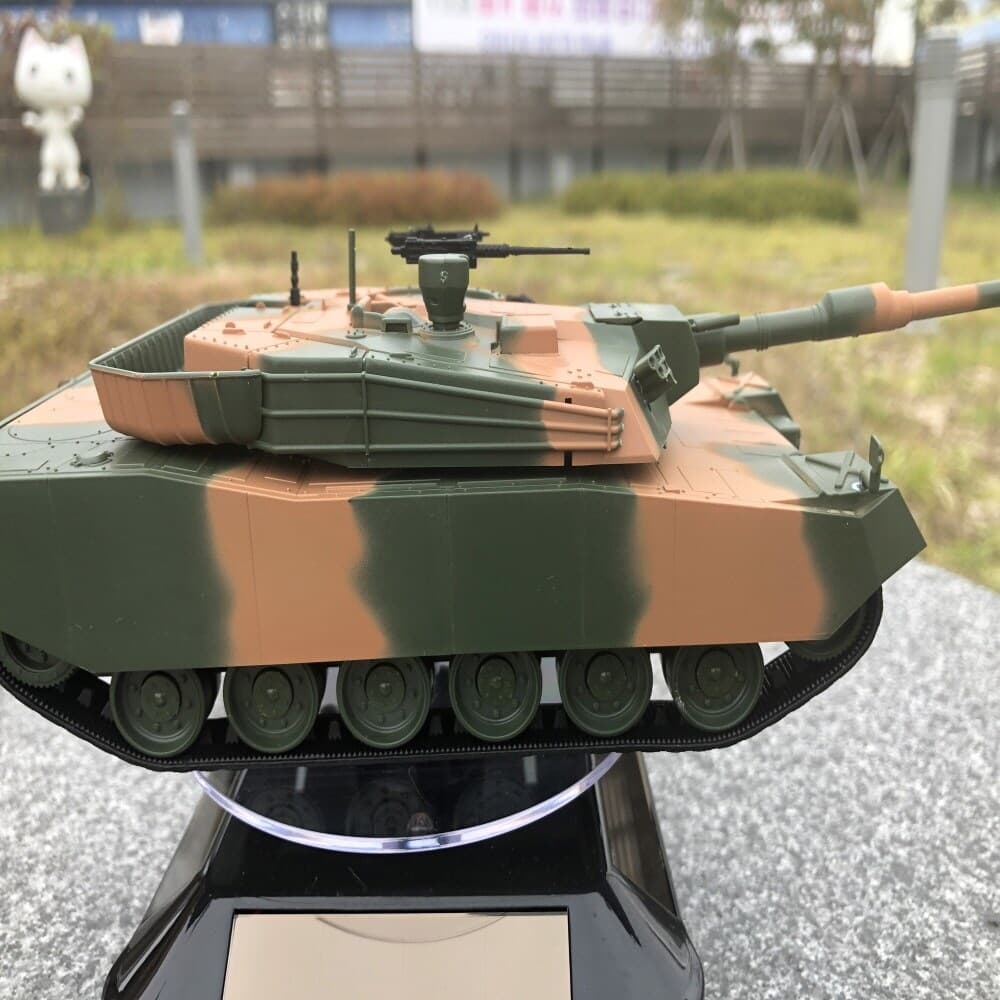 프로 솔라턴테이블지원 한국 육군 K1A1 전차 탱크 무선조종