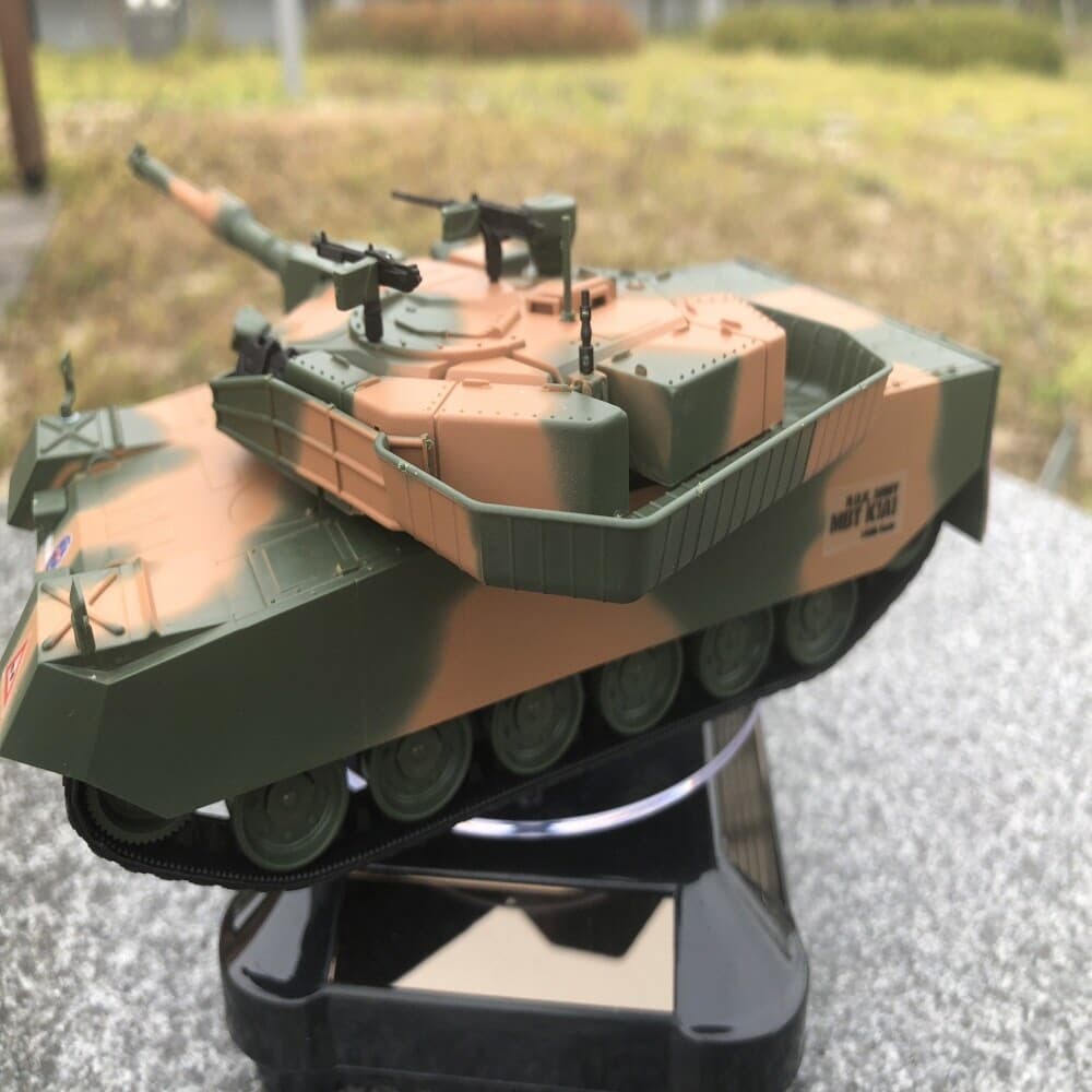 프로 솔라턴테이블지원 한국 육군 K1A1 전차 탱크 무선조종