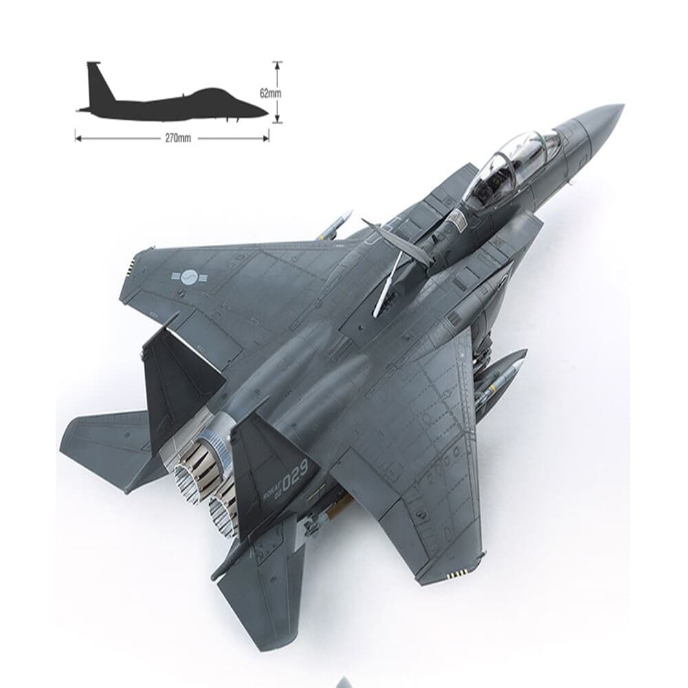 프로 완성품 대한민국 공군 F-15K 슬램이글 전시킷 포함