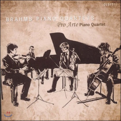 Pro Arte Piano Quartet 브람스: 피아노 사중주 전곡집 (Brahms: Piano Quartets Nos. 1-3)