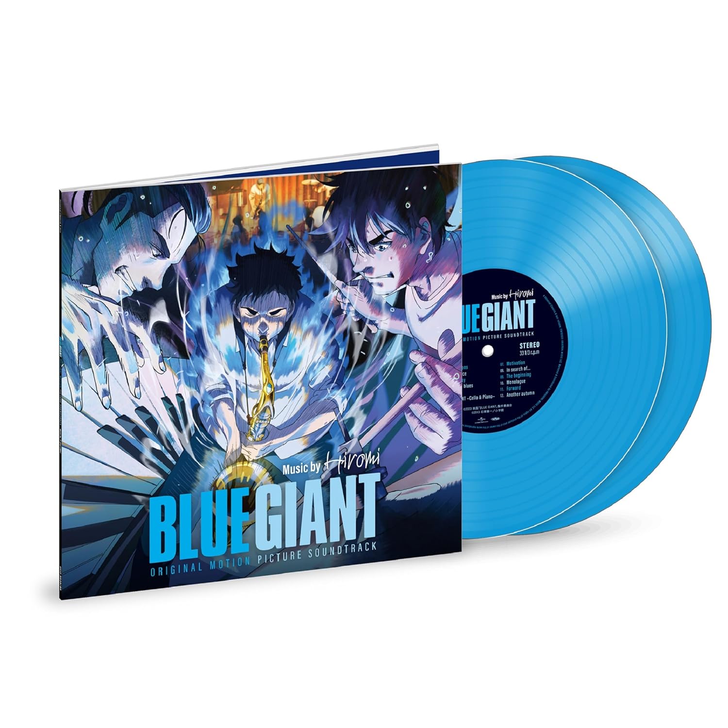 블루 자이언트 애니메이션 음악 (Blue Giant OST by Uehara Hiromi) [블루 컬러 2LP]