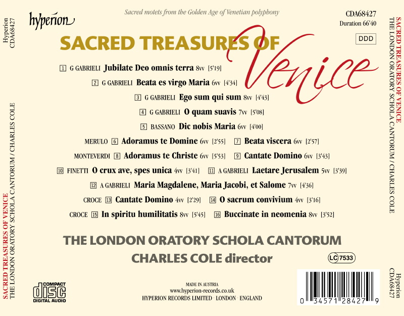 Charles Cole 베니스의 보물 (Sacred Treasures Of Venice)