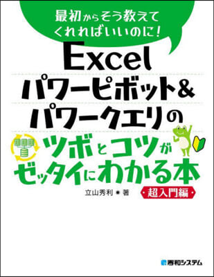 Excelパワ-ピボット&amp;パワ-クエリのツボとコツがゼッタイにわかる本 超入門編