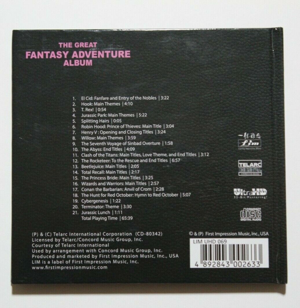 Erich Kunzel 판타지 어드벤쳐 영화음악 (The Great Fantasy Adventure Album)