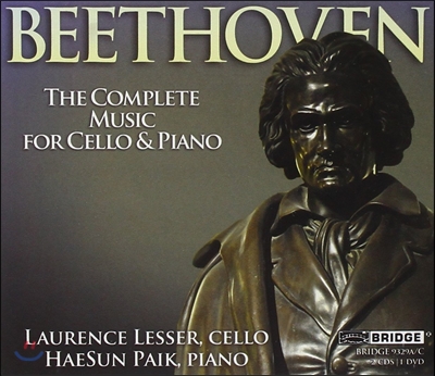 백혜선 / Laurence Lesser 베토벤: 베토벤: 첼로와 피아노를 위한 음악 전곡 (Beethoven: Complete Music for Cello and Piano)