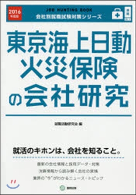 ’16 東京海上日動火災保險の會社硏究