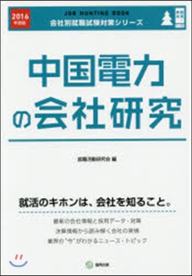 ’16 中國電力の會社硏究