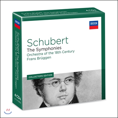 Frans Bruggen 슈베르트: 교향곡 전곡집 (Schubert: Symphonies Nos. 1-9) 프란츠 브뤼헨