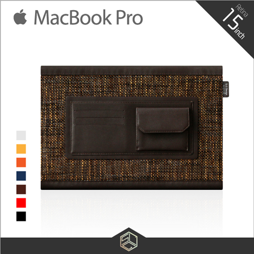 [SLG Design] D5 Edition Macbook Pro Retina 15inch Pouch/Calf Skin Leatherc/7Color