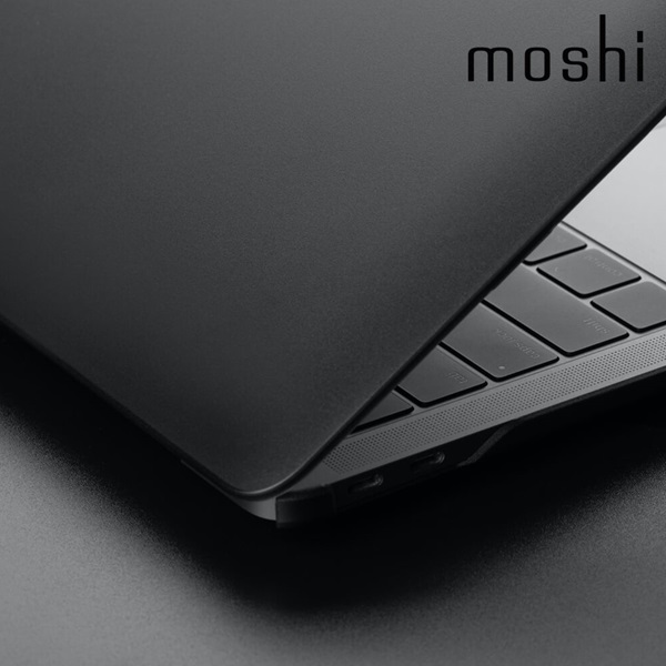 [Moshi] 모쉬 맥북에어 2020 13in 하드 케이스/USB-C (블랙,클리어)