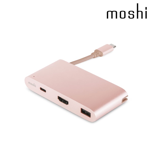 [Moshi] 모쉬 USB-C 멀티포트 어댑터 / MSIP-REI-HuM-99MO084204