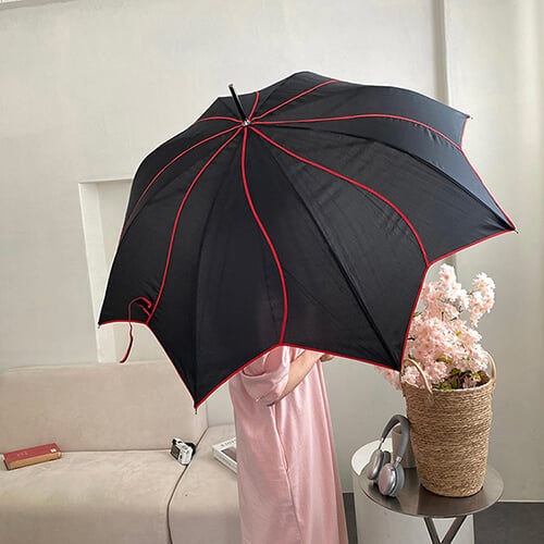 생활더봄 가볍고 튼튼한 예쁜 꽃잎 패션 장우산