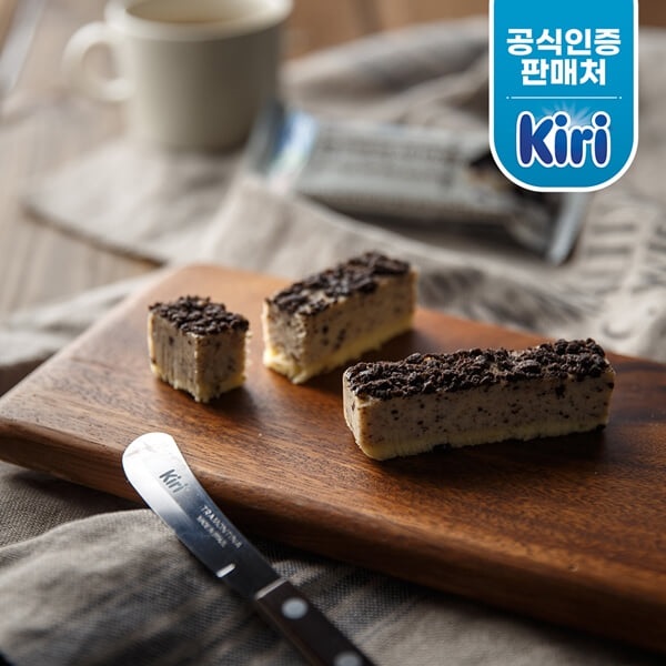 [끼리] 리얼 스틱 치즈케익 30g 쿠키앤크림 12개(Cookie_cake_12)
