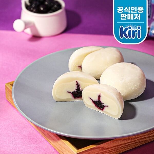 [끼리] 크림치즈 찰떡 블루베리 6개(Blueberry_6)