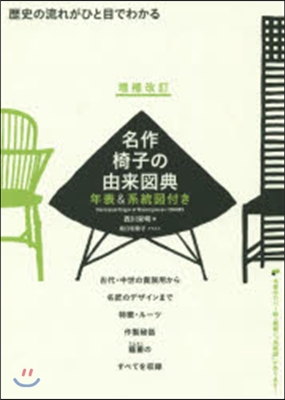 名作椅子の由來圖典 增補改訂 年表&amp;系統