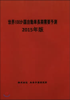 ’15 世界100か國動車長期需要予測