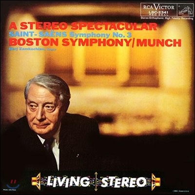 Charles Munch 생상스: 교향곡 3번 (Saint-Saens: Symphony Op.78) [LP]