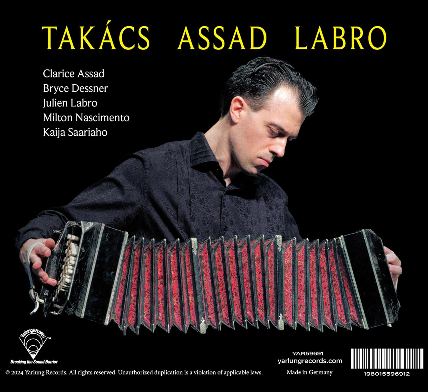 Takacs Quartet 아사드 외: ‘충돌’ 외 (Takacs Assad Labro)