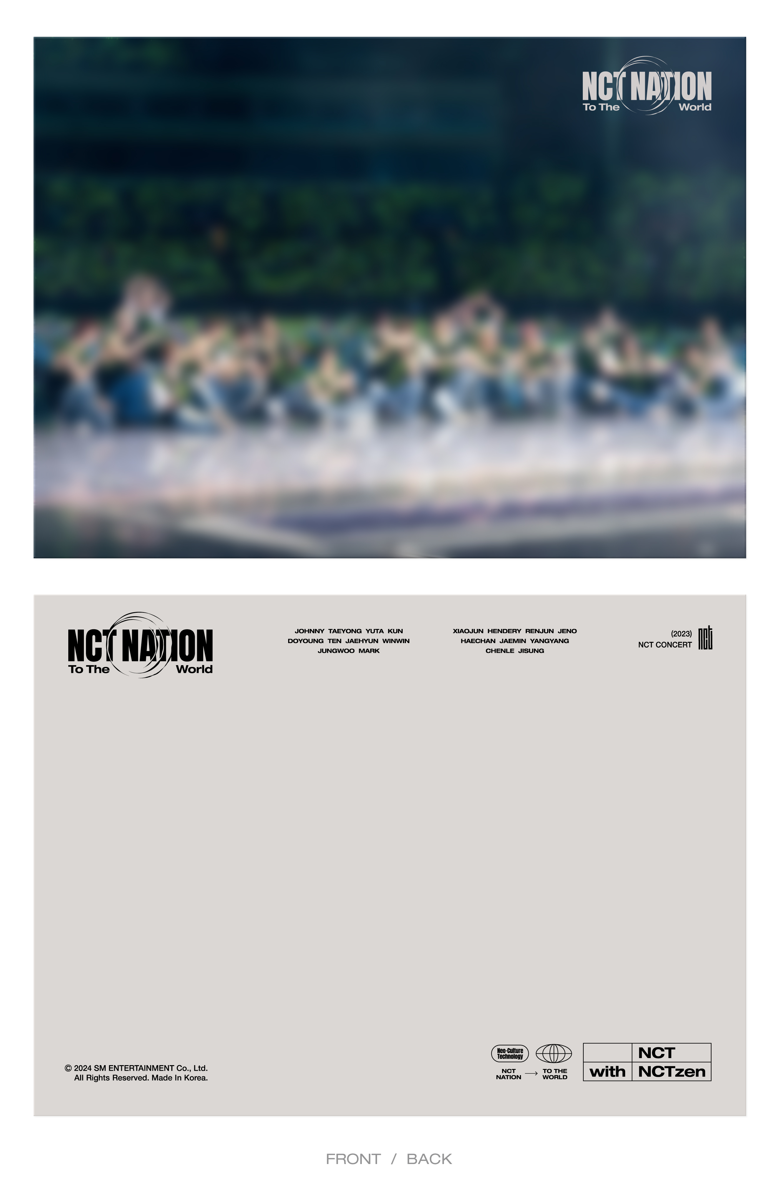 NCT NATION in Incheon Blu-ray 未再生 韓国 本国 ktown4u.com : NCT - [2023 NCT CONCERT - NCT NATION : To The