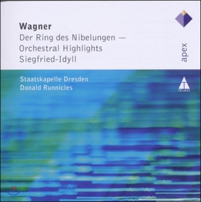 Donald Runnicles 바그너: 니벨룽겐의 반지 하이라이트 (Wagner: Der Ring des Nibelungen - Orchestral Highlights)