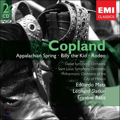 Eduardo mata 코플랜드: 아팔라치아의 봄, 빌리 더 키드, 로데오 (Copland: Appalachian Spring, Billy The Kid, Rodeo)