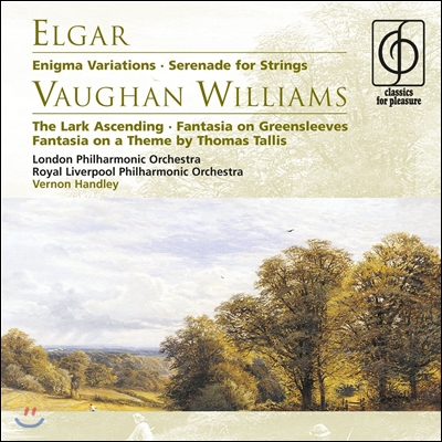 Vernon Handley 엘가: 수수께끼 변주곡 / 본 윌리암스: 날으는 종달새 (Elgar: Enigma Variations / Vaughan Williams: The Lark Ascending)