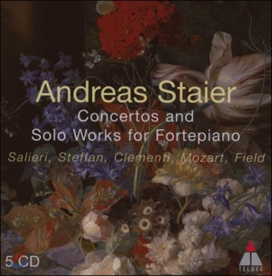 Andreas Staier 포르테피아노 독주와 협주곡집 - 살리에리 / 모차르트 / 클레멘티 (Fortepiano Concertos and Solo Works)