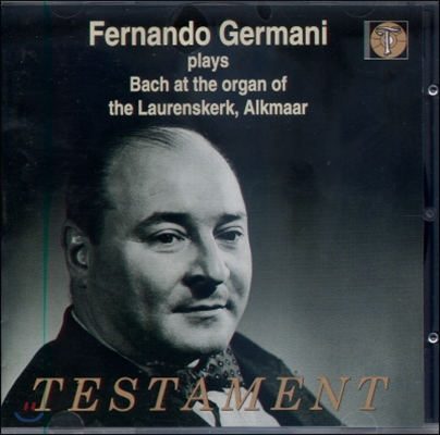 Fernando Germani 페르난도 제르마니가 연주하는 오르간 작품집 (Fernando Germani plays Bach at the organ of the Laurenskerk, Alkmaar)