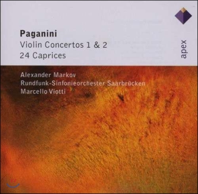 Alexander Markov 파가니니: 바이올린 협주곡 (Paganini: Violin Concertos Nos.1-2)