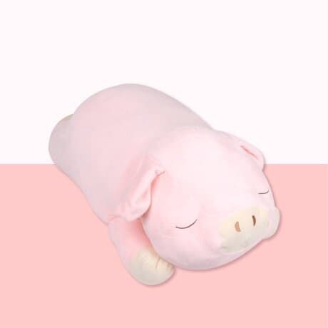 귀여운 돼지 바디필로우 편안한 수면 숙면 피기 쿠션 롱쿠션 홈데코 인형 베개