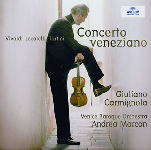 Giuliano Carmignola 줄리아노 카르미뇰라 베네치아 바이올린 협주곡집 - 비발디 / 로카텔리 / 타르티니 (Concerto Veneziano)