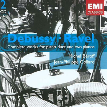 Debussy &amp; Ravel : Works For Piano Duet &amp; Two Pianos : BeroffㆍCollard