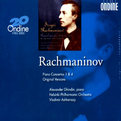 Rachmaninov : Piano Concerto 1 &amp; 4 : GhindinㆍHelsinki PhilharmonicㆍAshkenazy