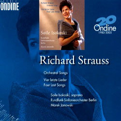 R.Strauss : Orchestral Songs : Soile IsokoskiㆍRSBㆍJanowski