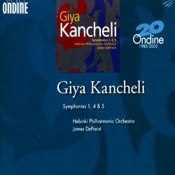 Giya Kancheli : Symphony 1, 4, 5 : Helsinki Philharmonic OrchestraㆍDepreist