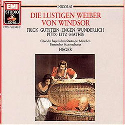 Nicolai : Die Lustigen Weiber von Windsor : Heger