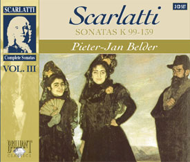 Pieter-Jan Belder 스카를라티: 건반 소나타 전곡 3집 - 피터-얀 벨더 (Domenico Scarlatti: Sonata Vol.III - K.99-139)