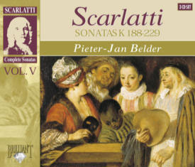 Pieter-Jan Belder 스카를라티: 건반 소나타 전곡 5집 - 피터-얀 벨더 (Domenico Scarlatti: Sonata Vol.V - K.188-229)