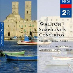 Walton : Symphony &amp; Concerto : 정경화ㆍNeubauerㆍCohenㆍAshkenazyㆍPrevinㆍLitton