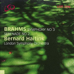 Brahms : Serenade No 2ㆍSymphony No 3 : Bernard Haitink