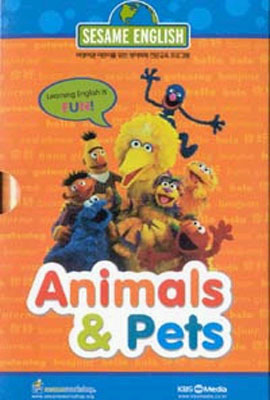 세서미 2VHS Animals &amp; Pets (영어원음,영어자막)