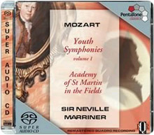 Neville Marriner 모차르트: 초기 교향곡 1집 - 7번 12번 18번 (Mozart: Youth Symphony Vol.1) 네빌 마리너