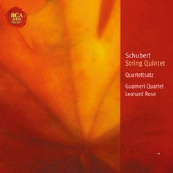 Schubert : String QuintetㆍString Quartet : Guarneri QuartetㆍLeonard Rose